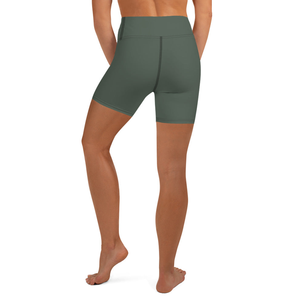 High-Waisted Performance Workout Shorts