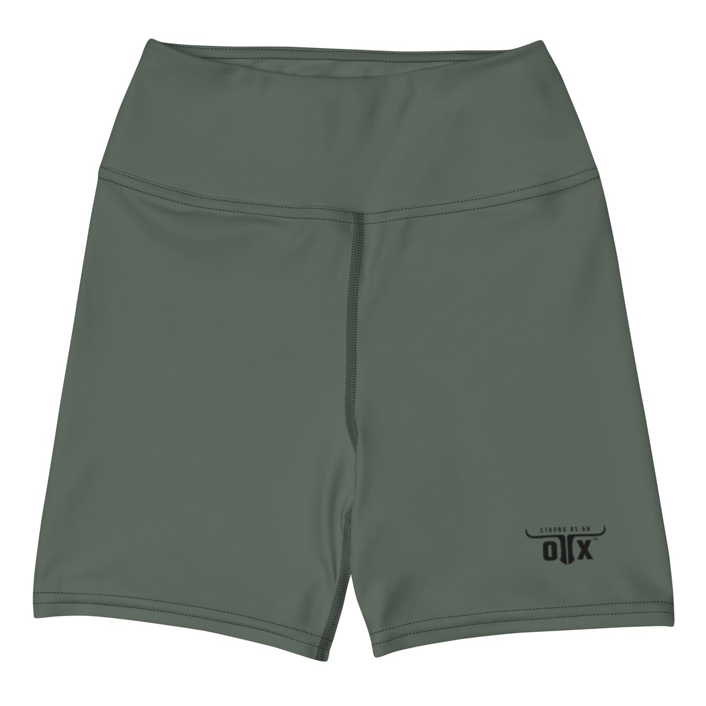 High-Waisted Performance Workout Shorts
