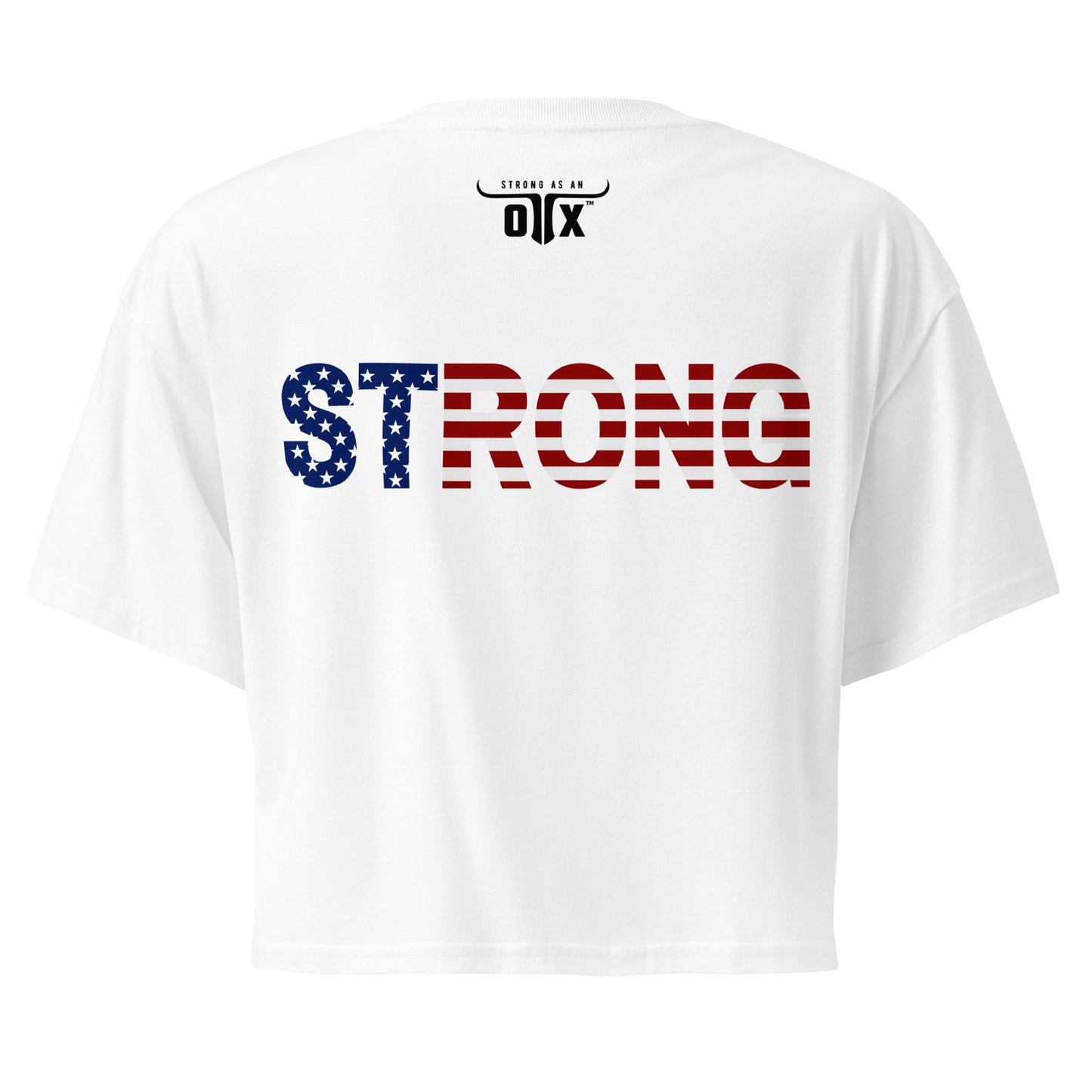 Premium Cotton Gym Crop Tee