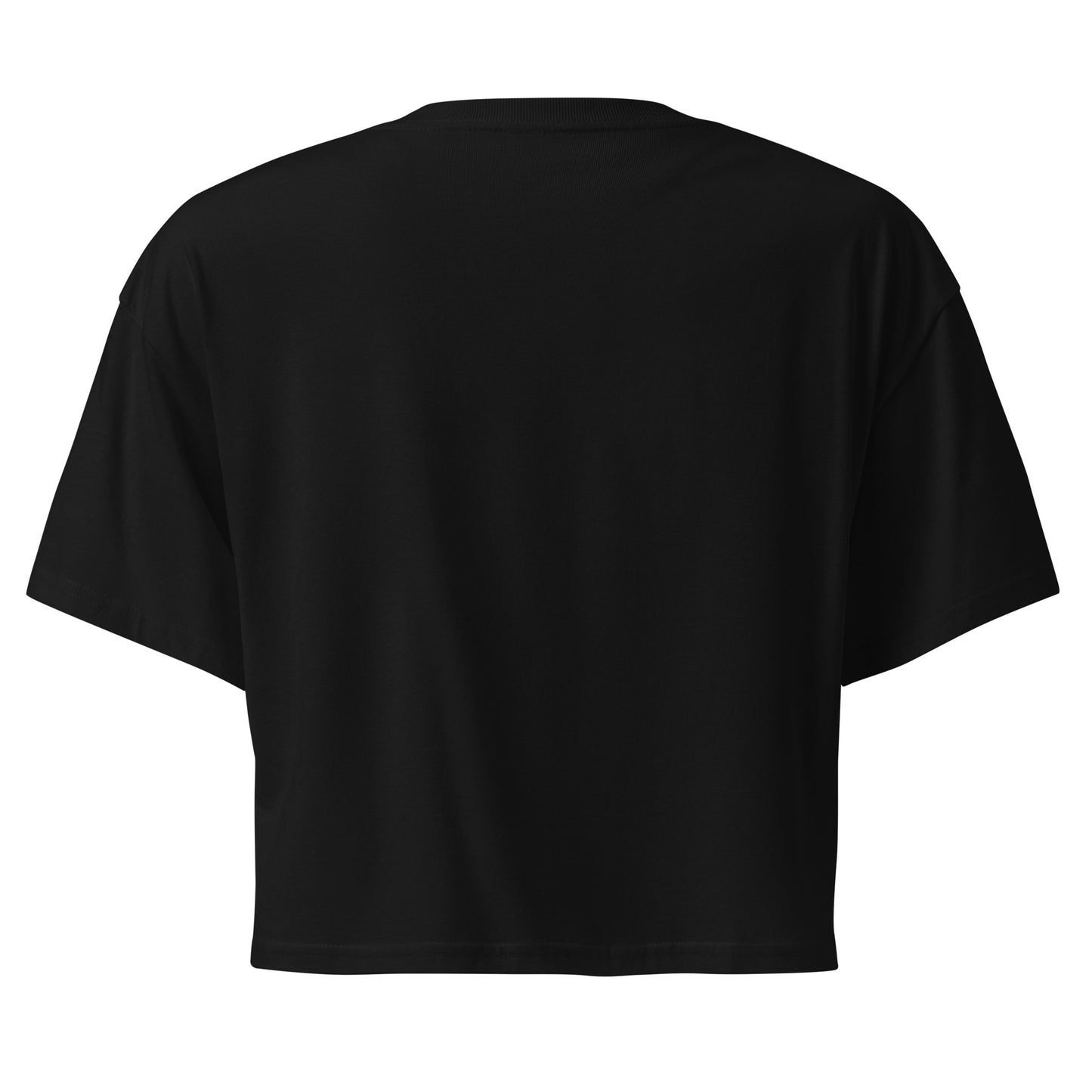 Premium Cotton Gym Crop Tee
