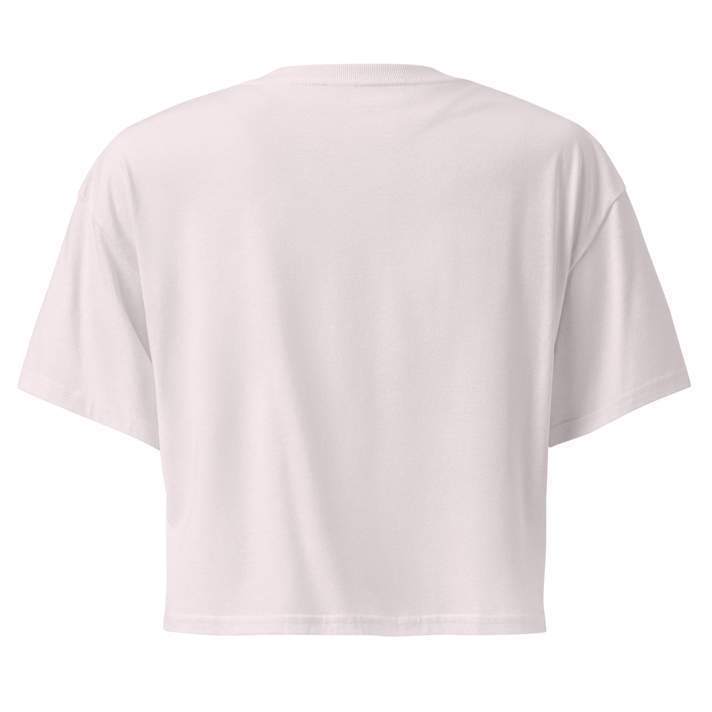 Premium Cotton Gym Crop Tee