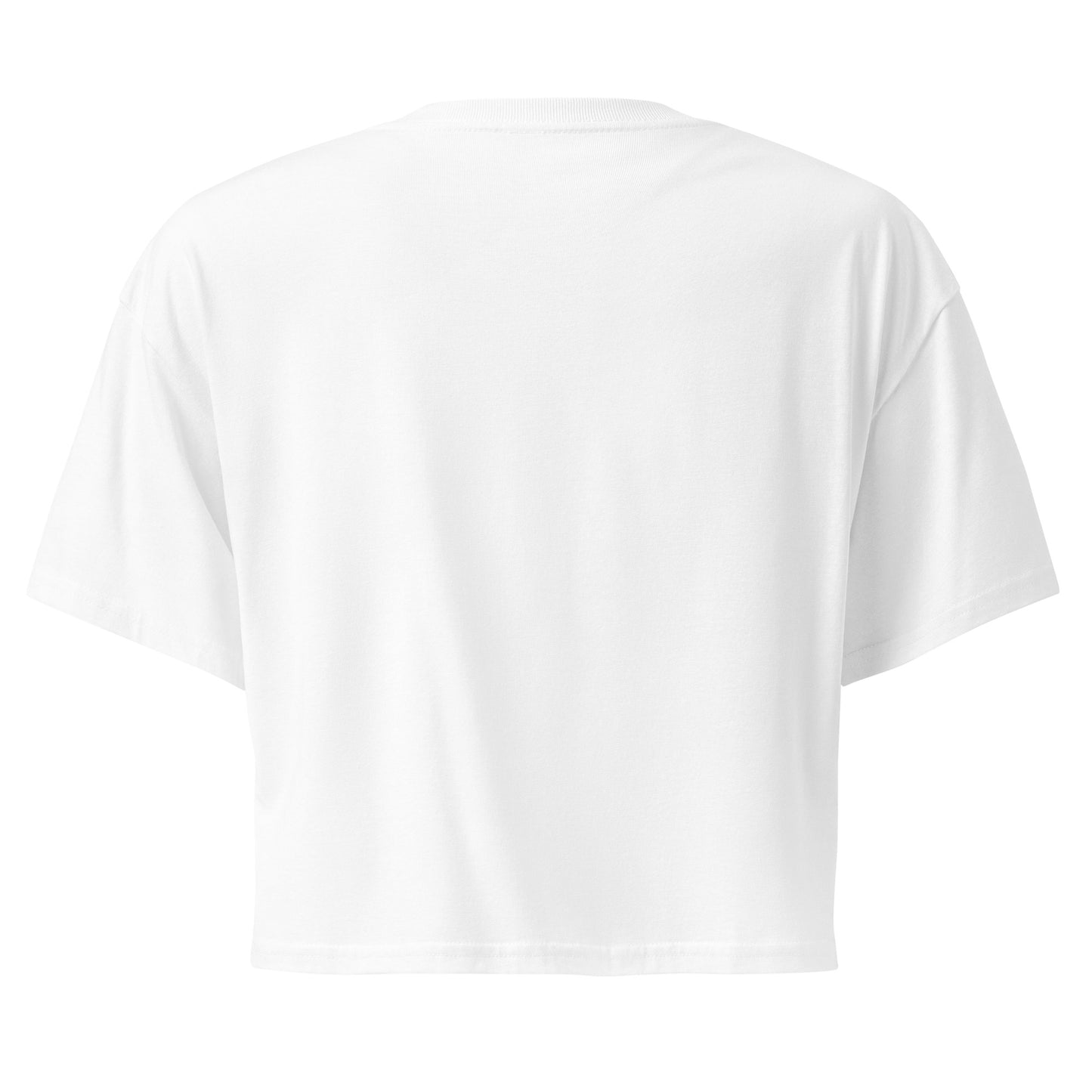 Premium Cotton Gym Crop Tee
