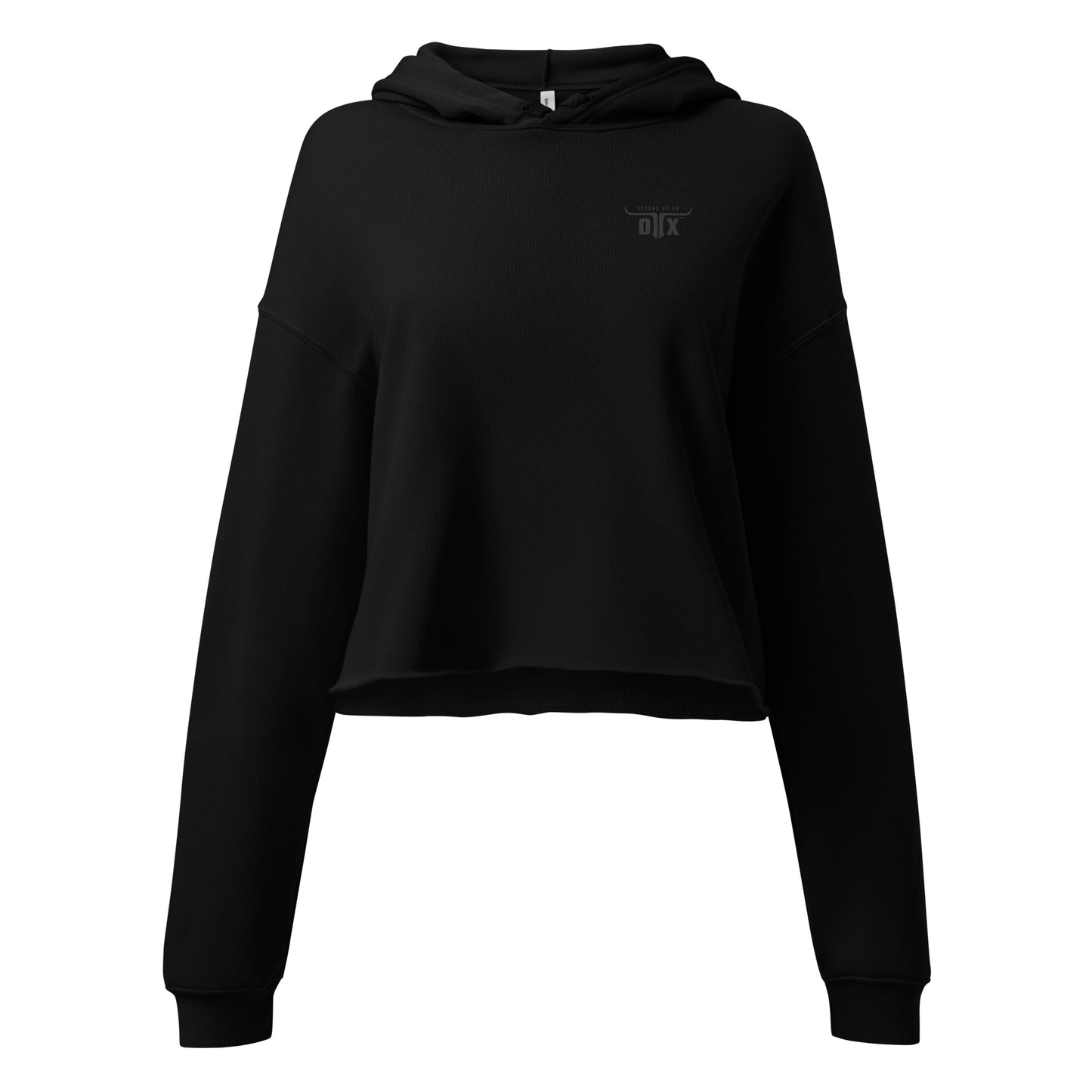 Women's Cropped Fleece Hoodie