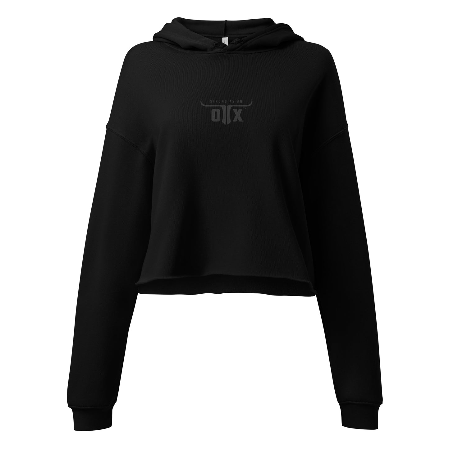 Women's Cropped Fleece Hoodie