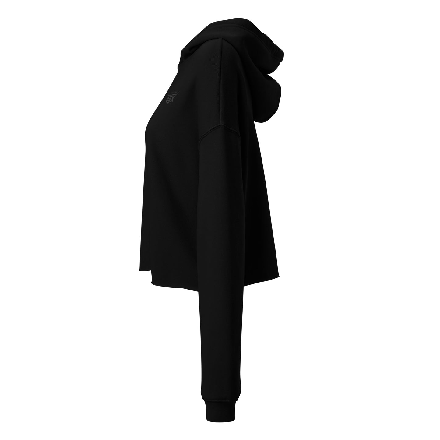 Women's Cropped Fleece Hoodie
