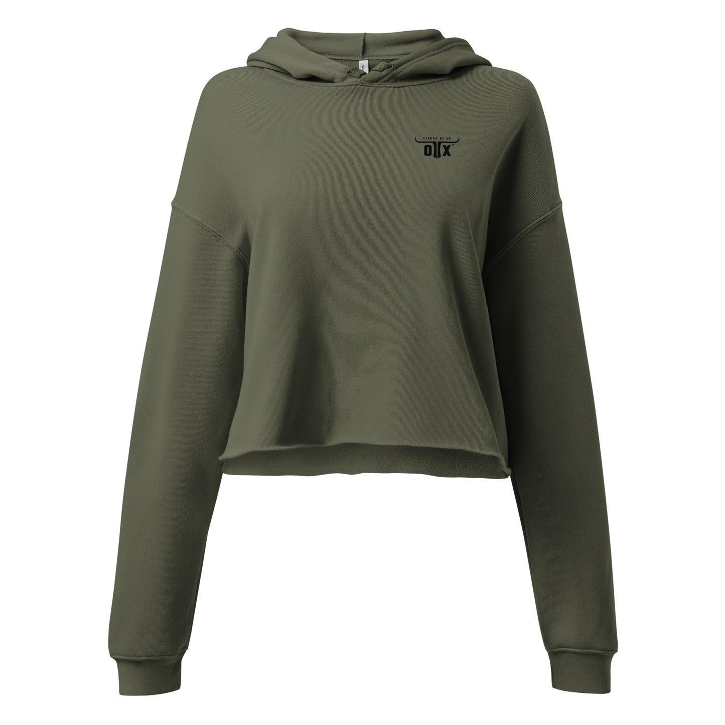 Women's Cropped Fleece Hoodie