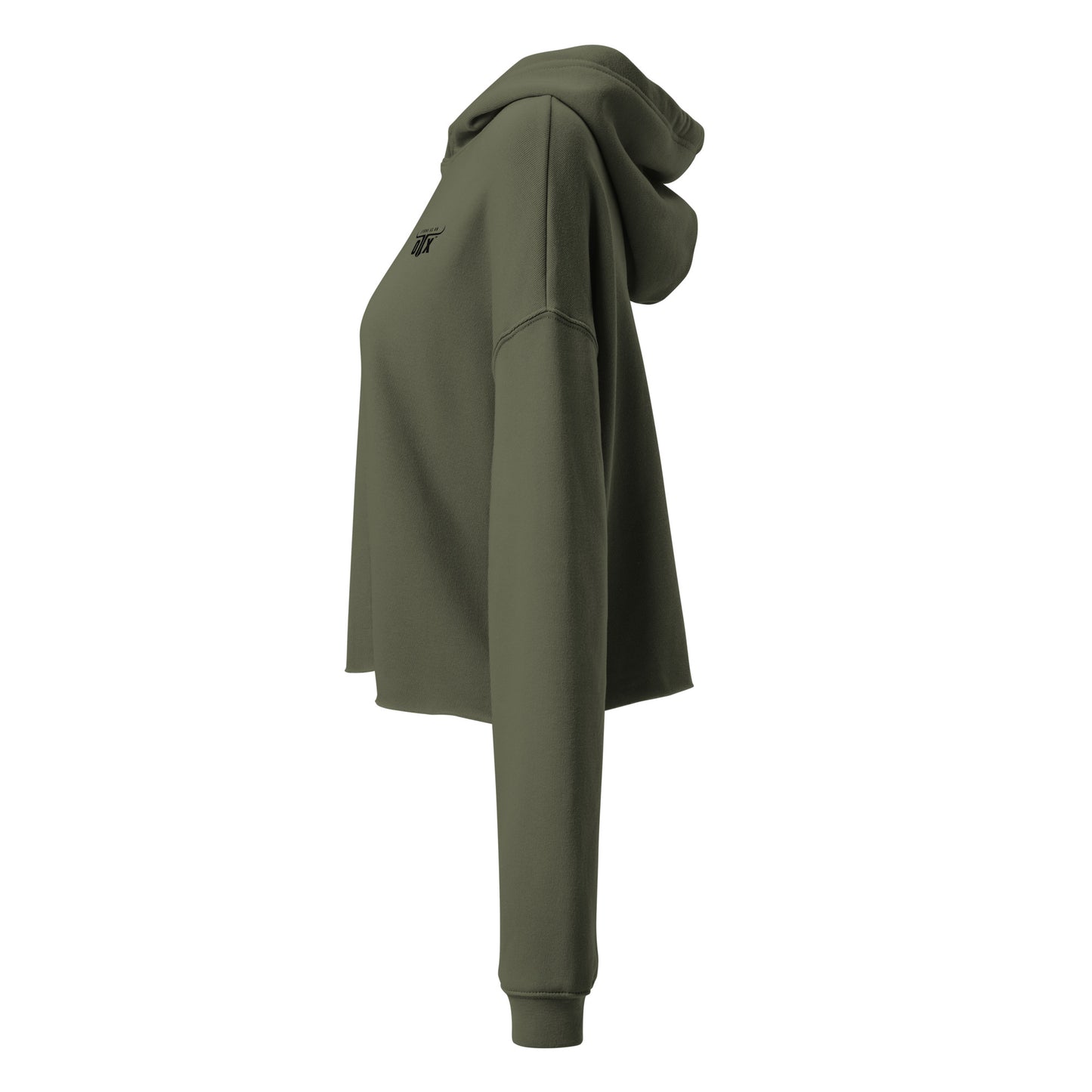 Women's Cropped Fleece Hoodie