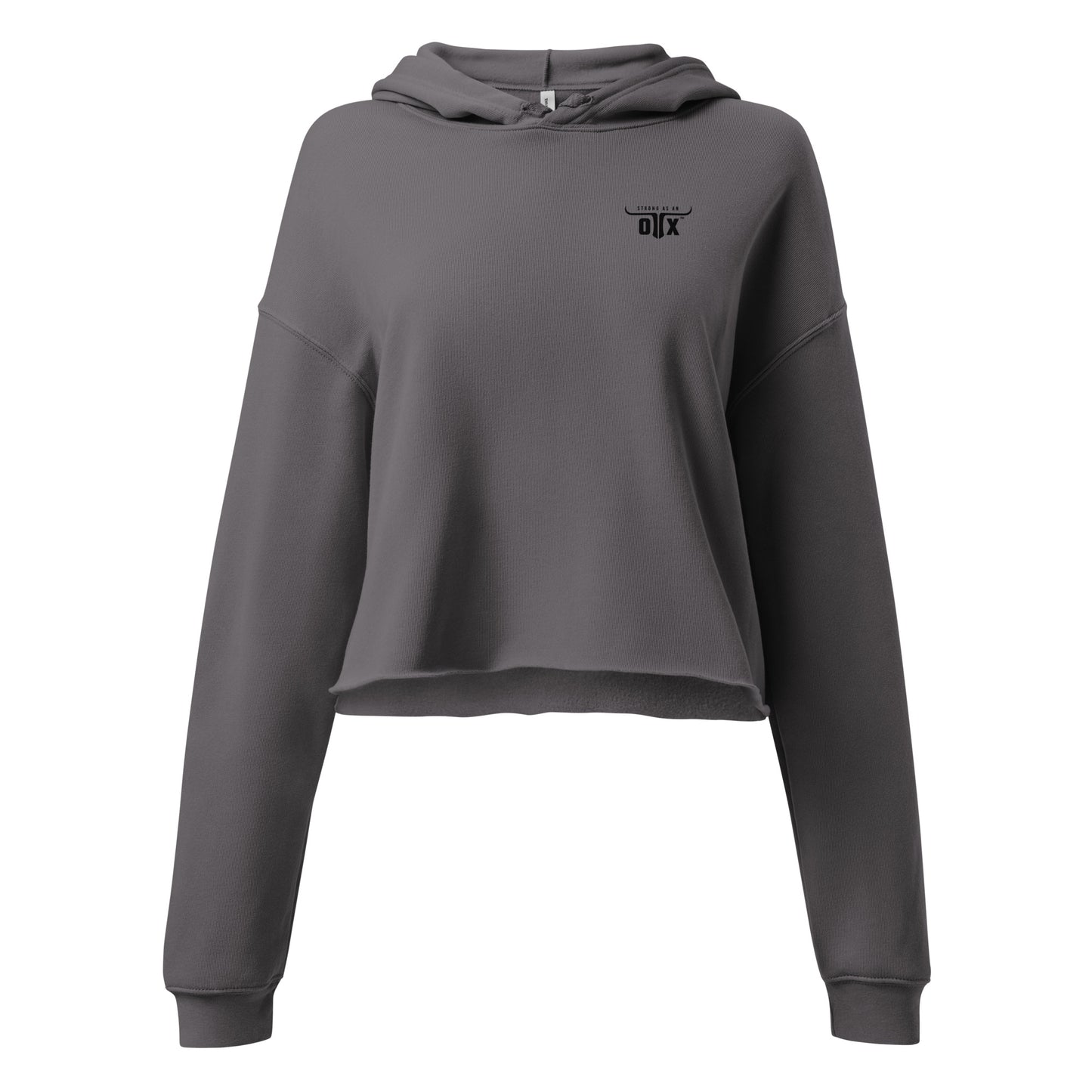 Women's Cropped Fleece Hoodie