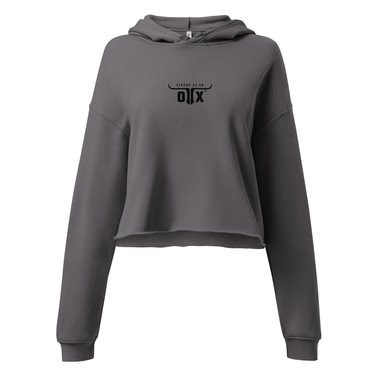Women's Cropped Fleece Hoodie