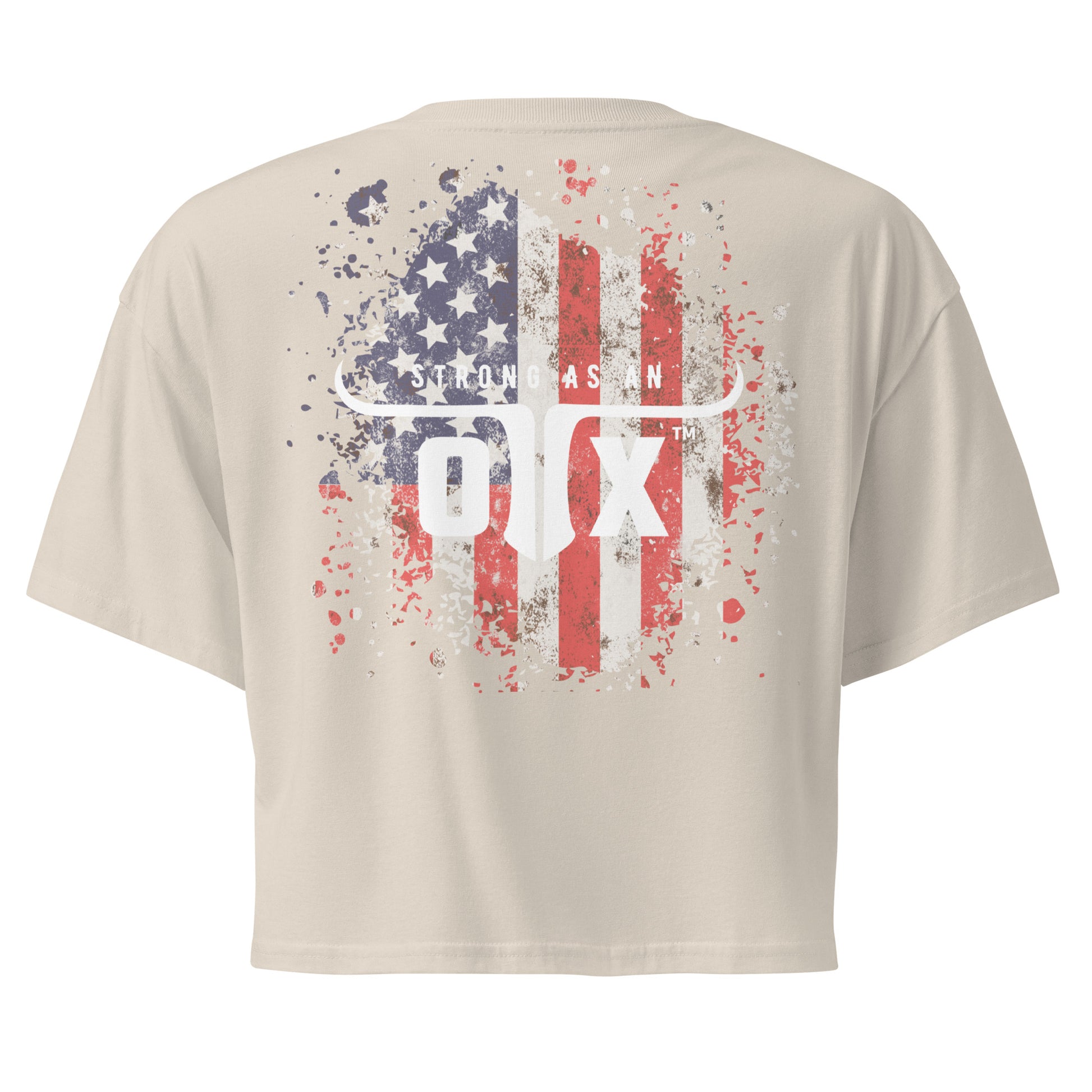 Premium Cotton Gym Crop Tee