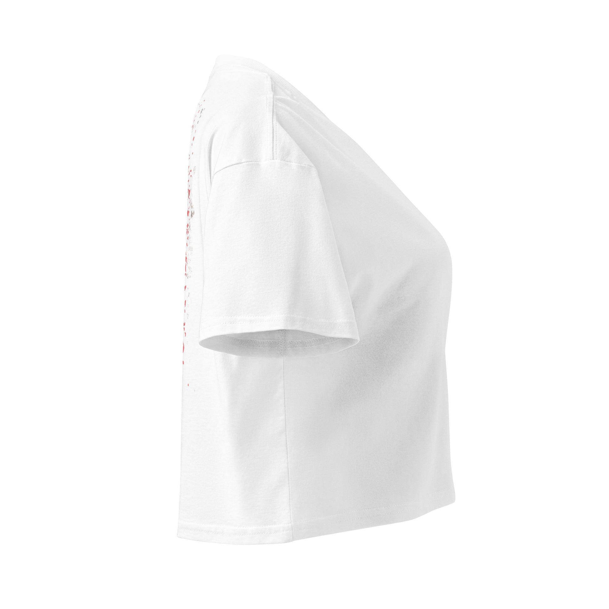 Premium Cotton Gym Crop Tee