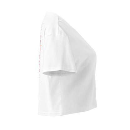 Premium Cotton Gym Crop Tee