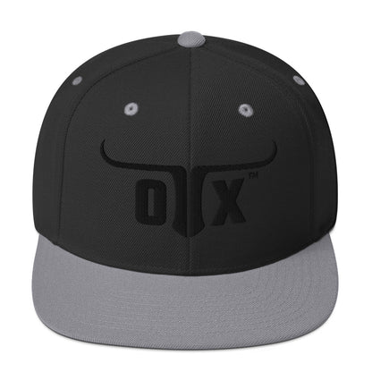 Classic Gym Snapback with Flat Brim