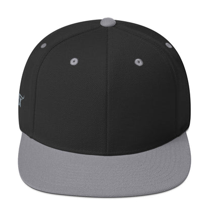 Classic Gym Snapback with Flat Brim