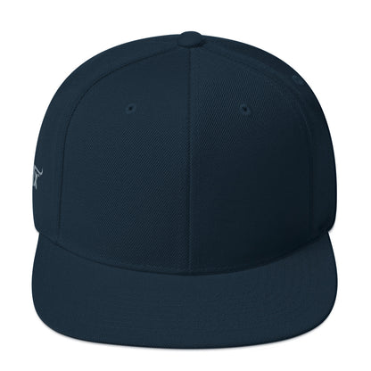 Classic Gym Snapback with Flat Brim