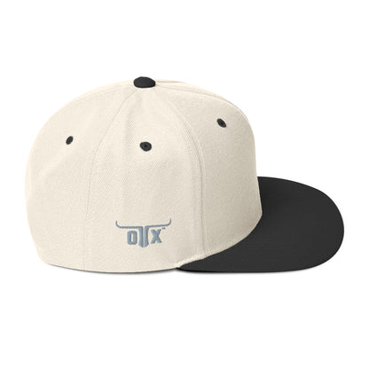 Classic Gym Snapback with Flat Brim