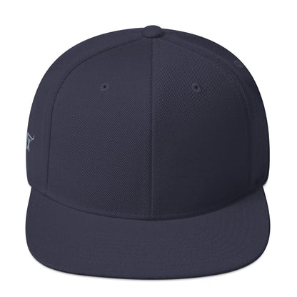 Classic Gym Snapback with Flat Brim