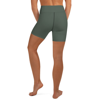 High-Waisted Performance Workout Shorts