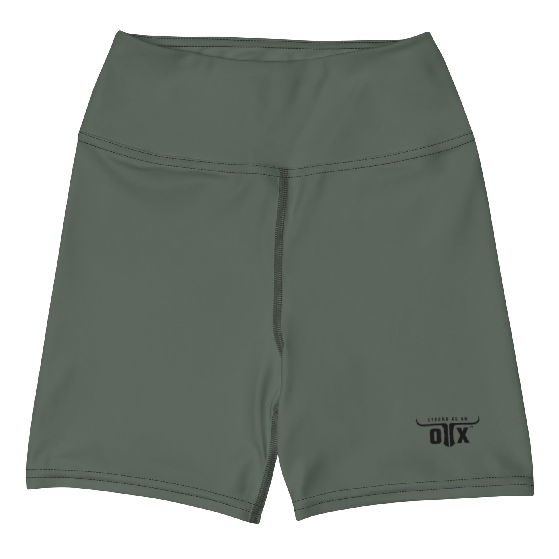 High-Waisted Performance Workout Shorts