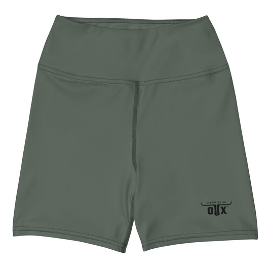 High-Waisted Performance Workout Shorts