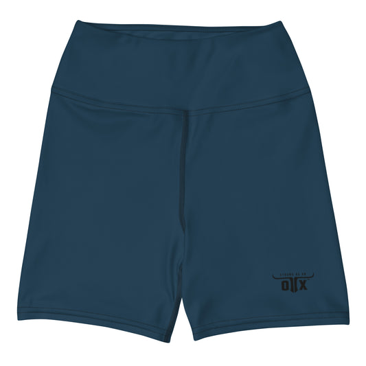 High-Waisted Performance Workout Shorts