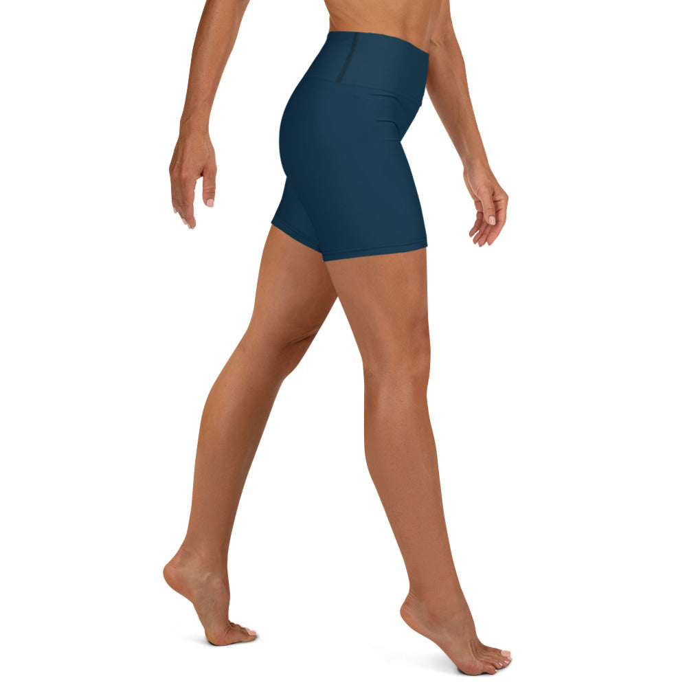 High-Waisted Performance Workout Shorts