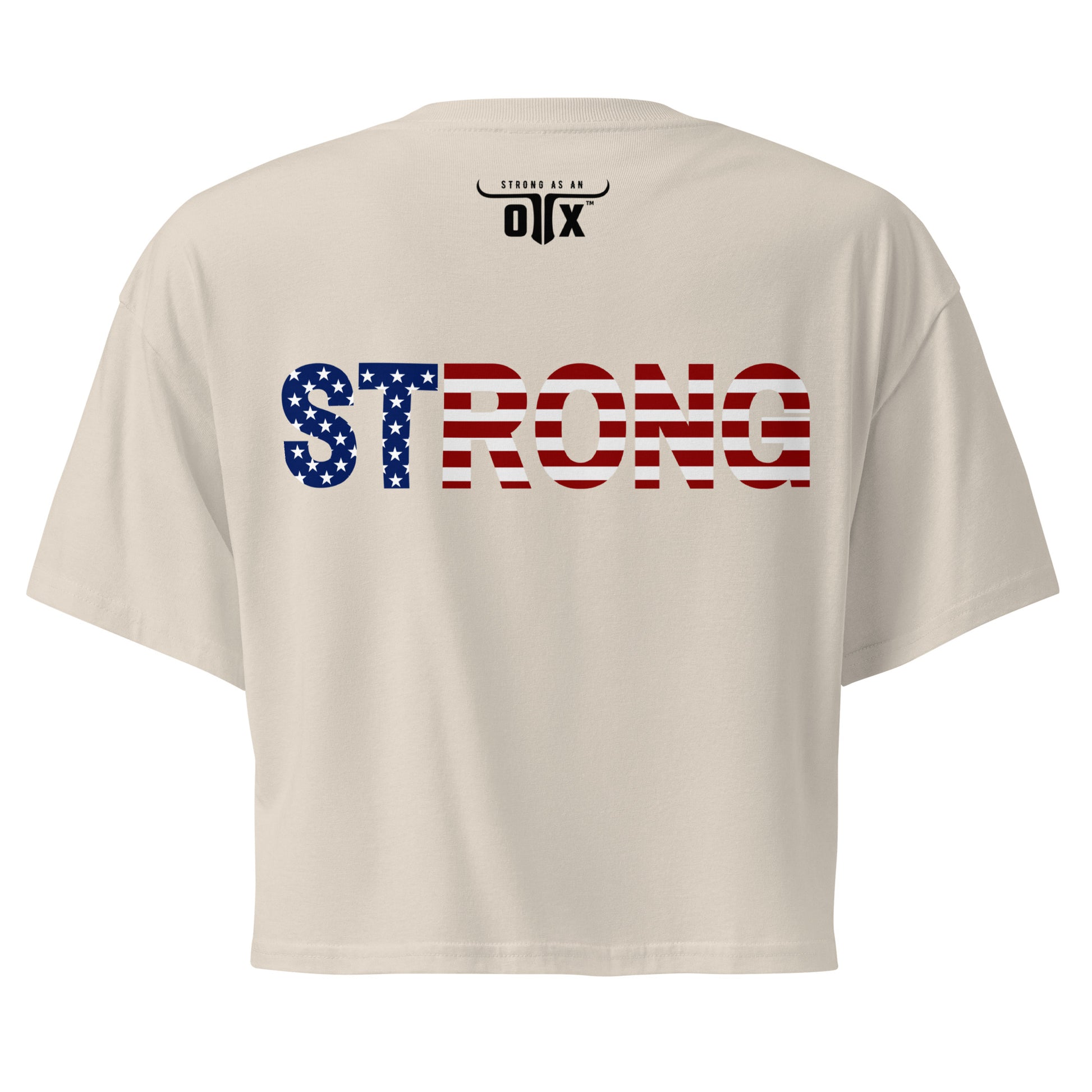 Premium Cotton Gym Crop Tee