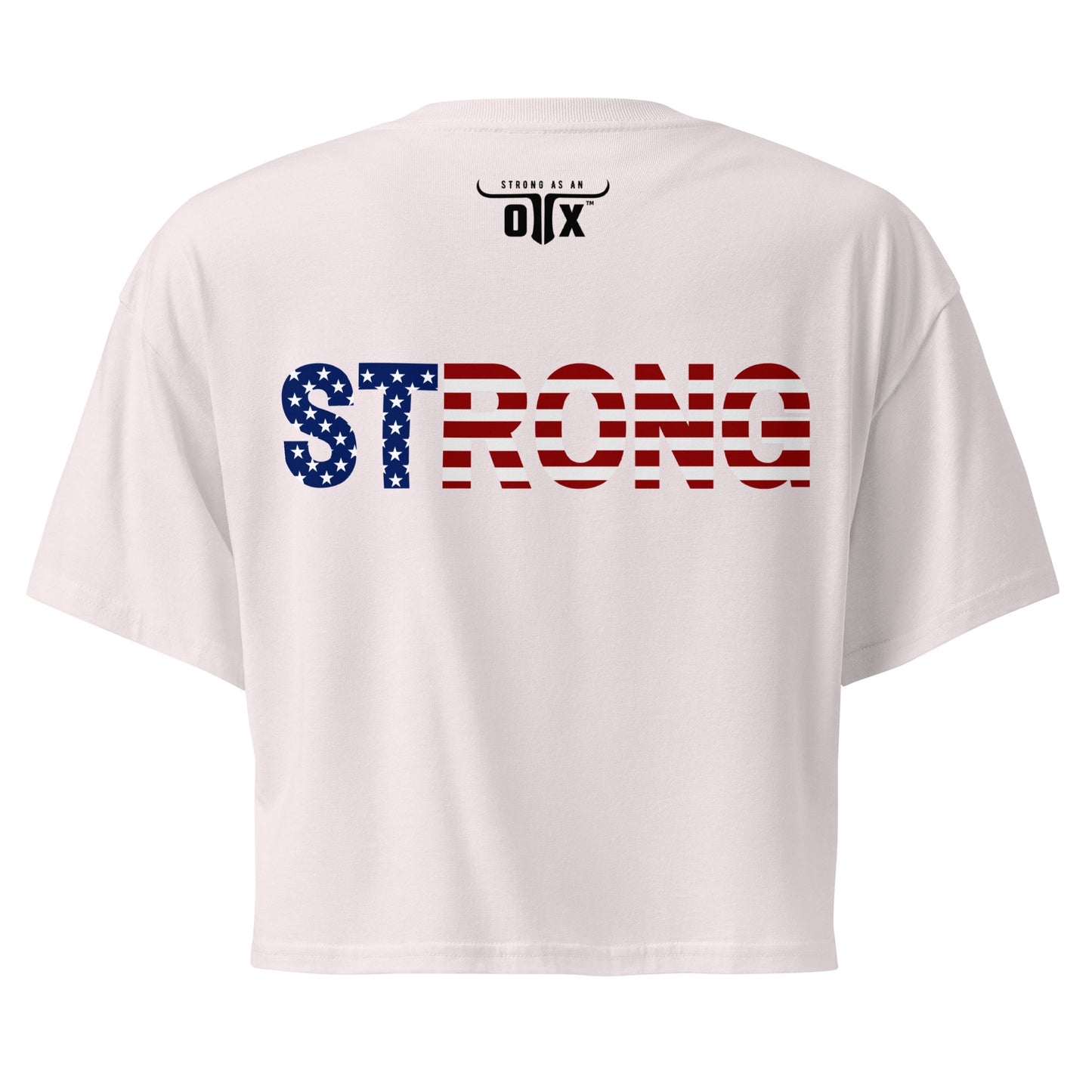 Premium Cotton Gym Crop Tee