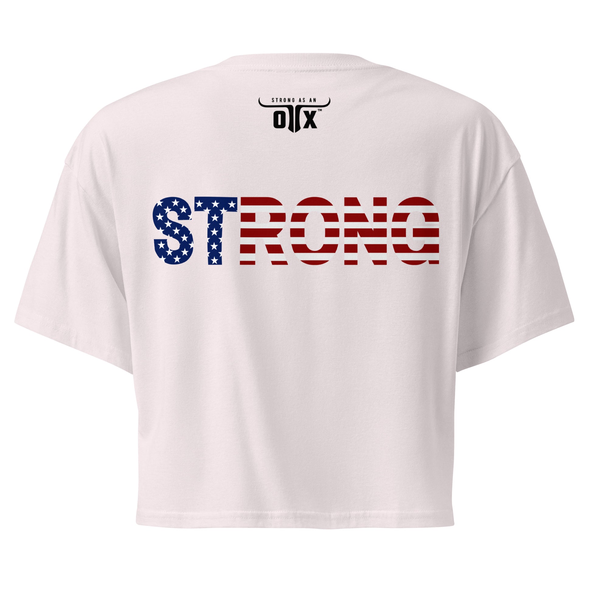 Premium Cotton Gym Crop Tee