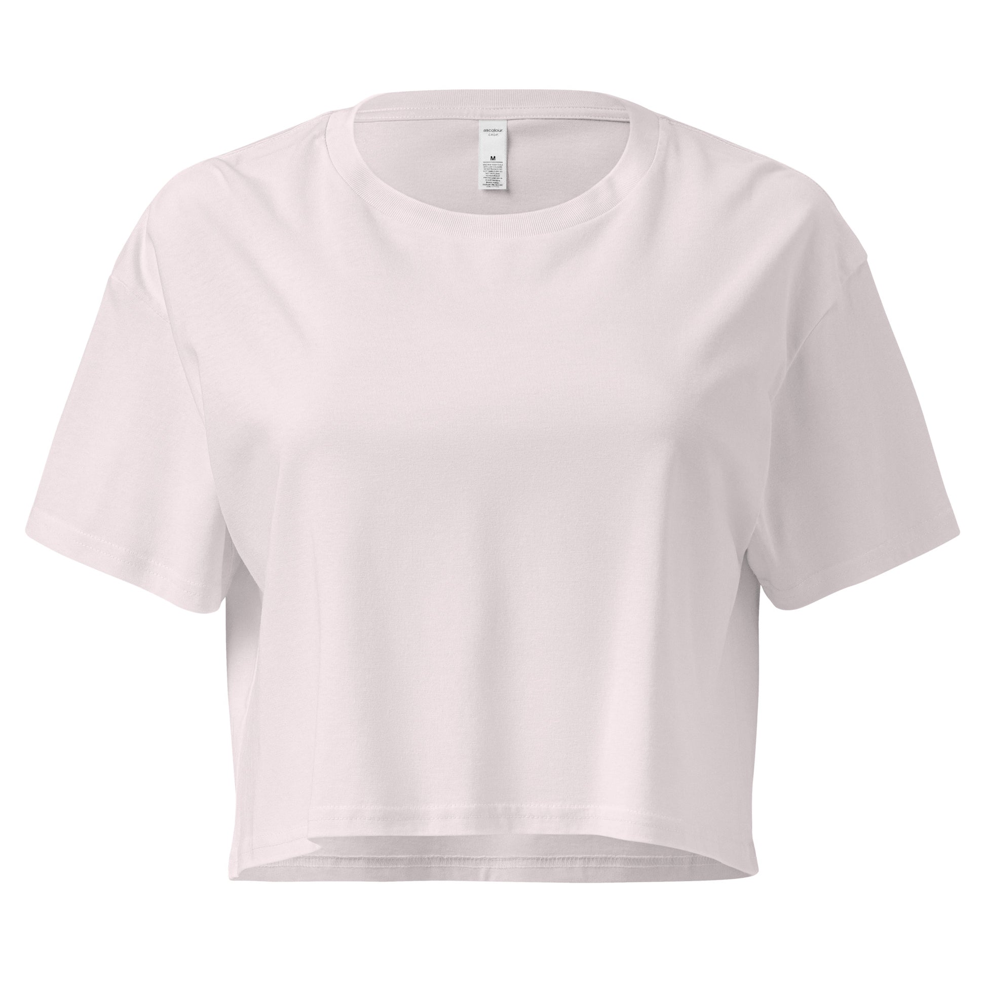 Premium Cotton Gym Crop Tee