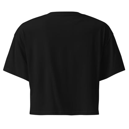 Premium Cotton Gym Crop Tee