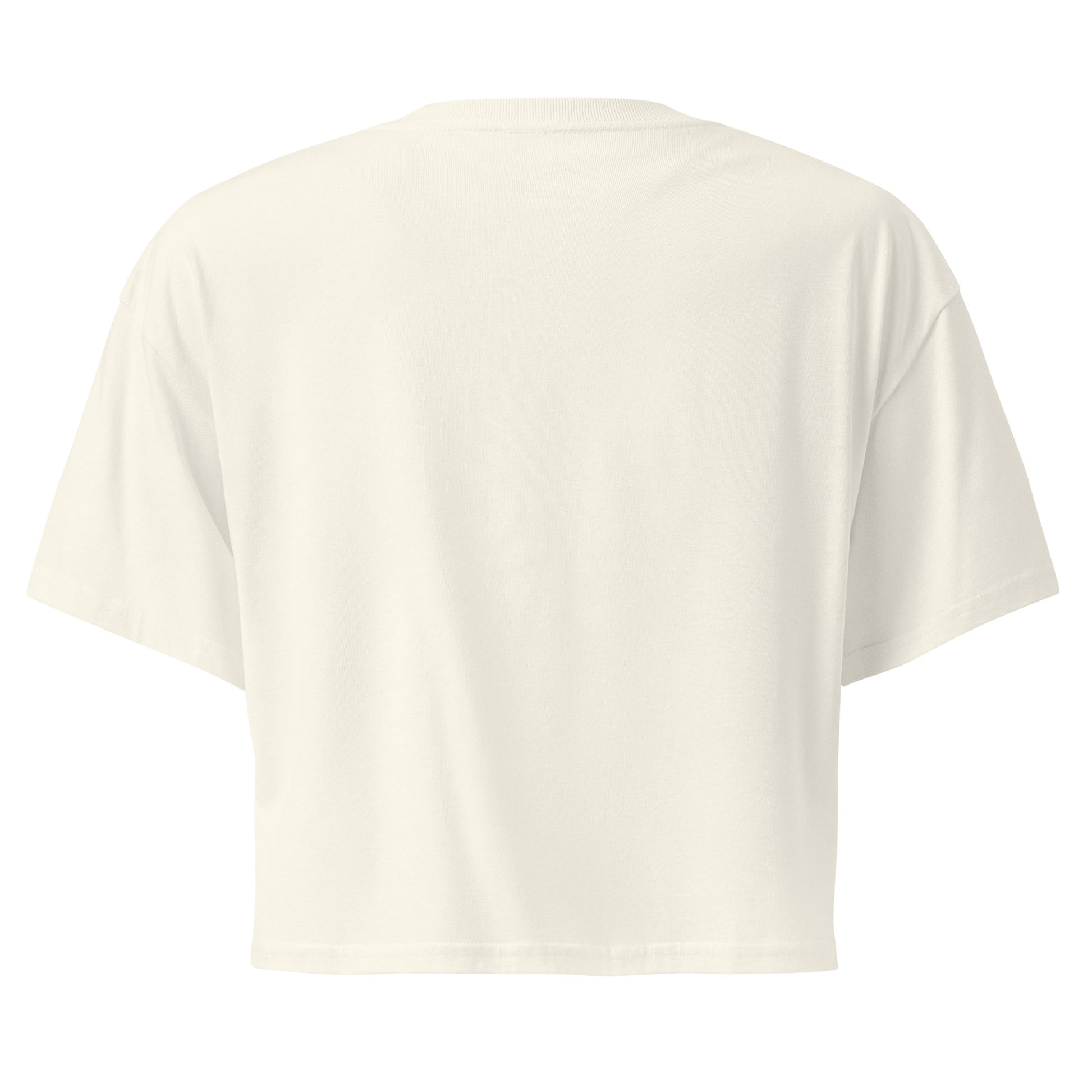 Premium Cotton Gym Crop Tee
