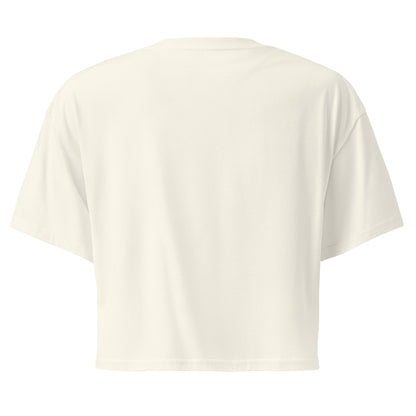 Premium Cotton Gym Crop Tee
