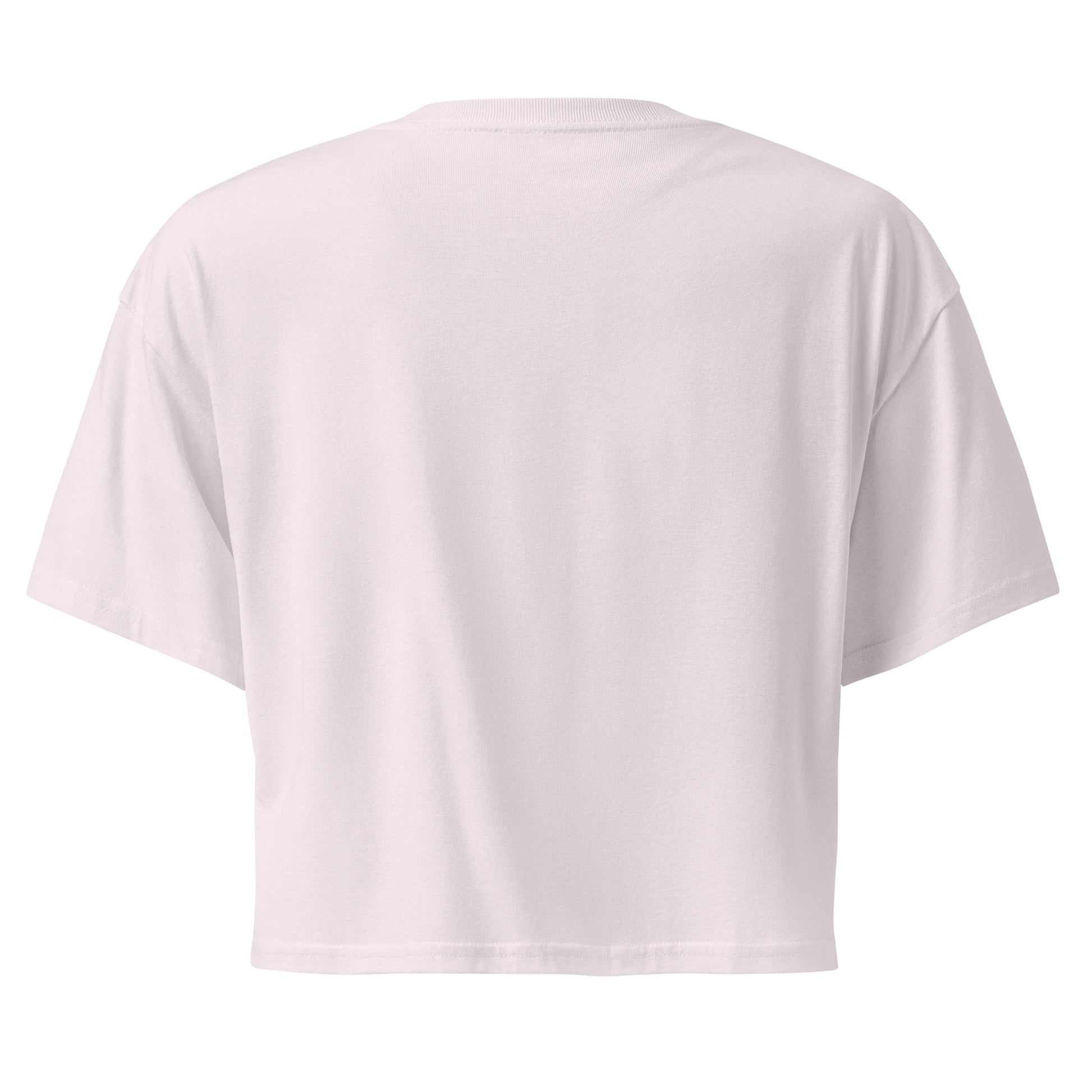 Premium Cotton Gym Crop Tee