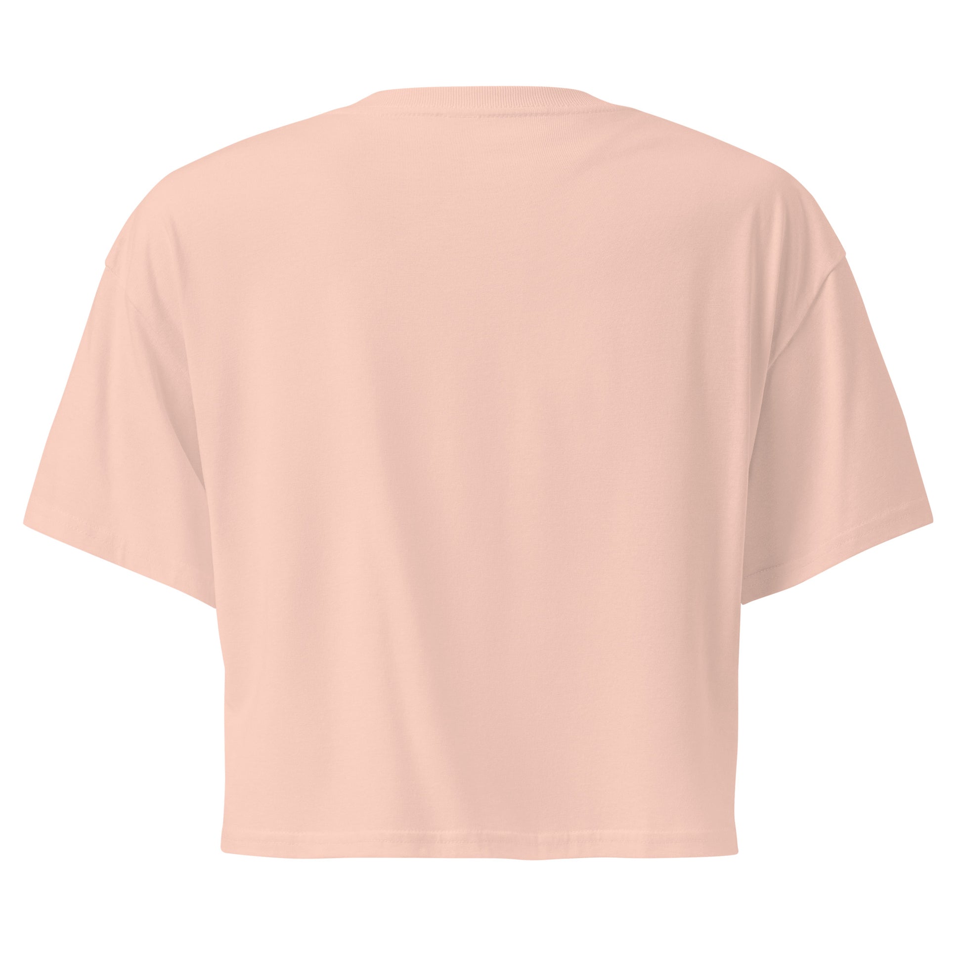 Premium Cotton Gym Crop Tee