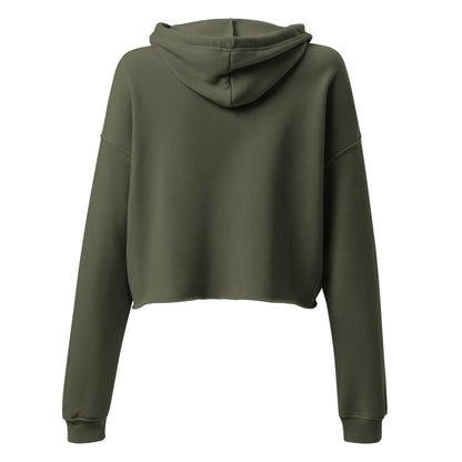 Women's Cropped Fleece Hoodie