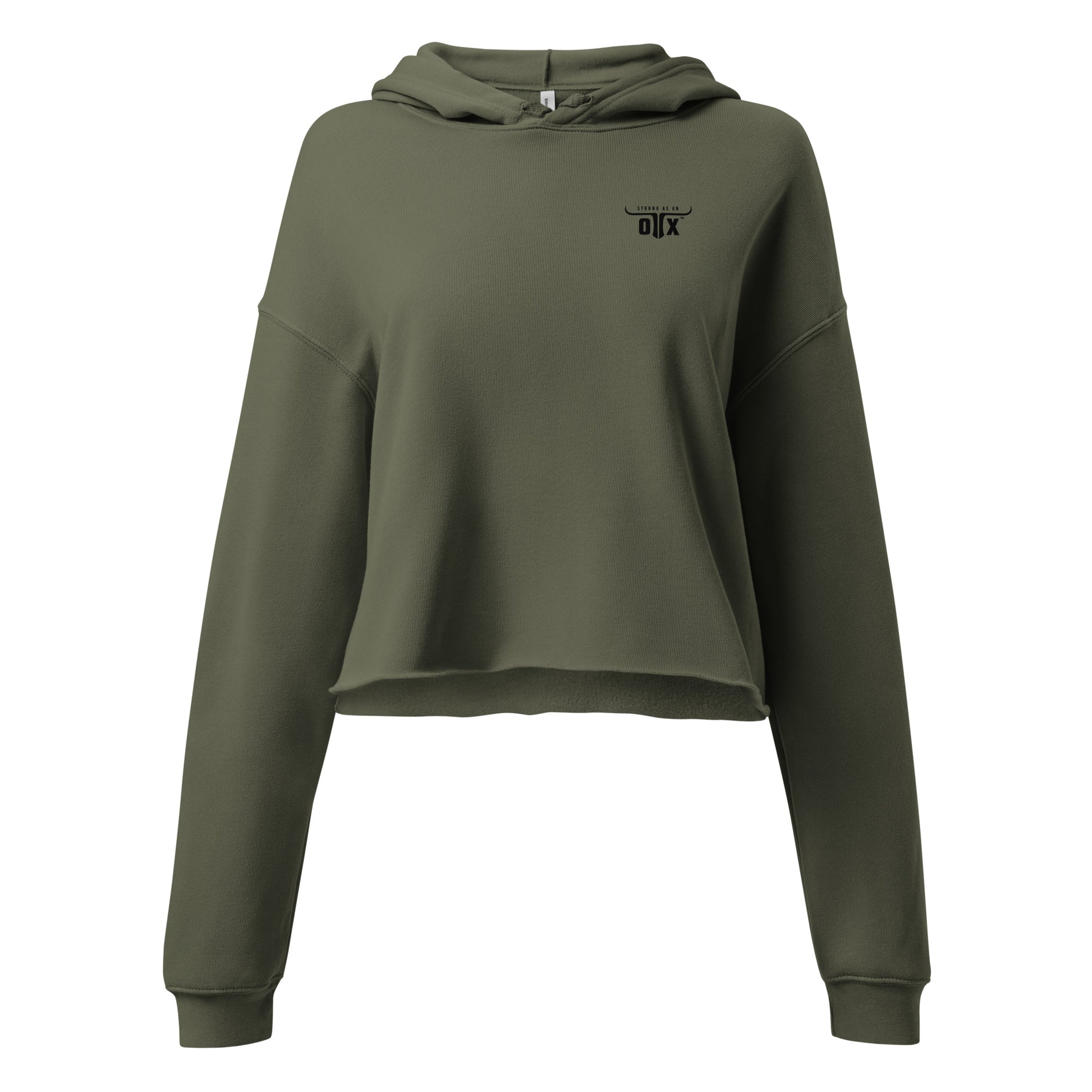 Women's Cropped Fleece Hoodie
