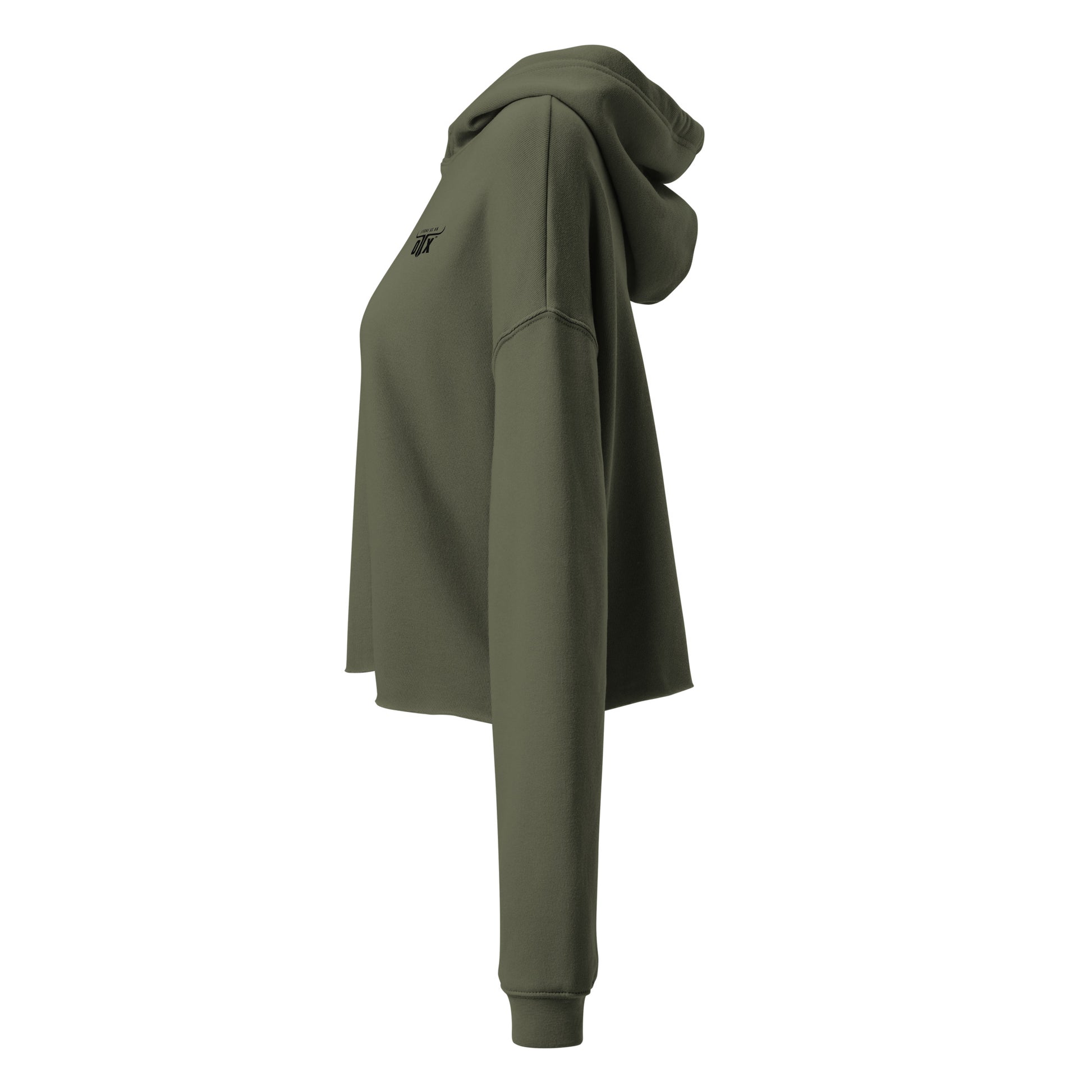 Women's Cropped Fleece Hoodie